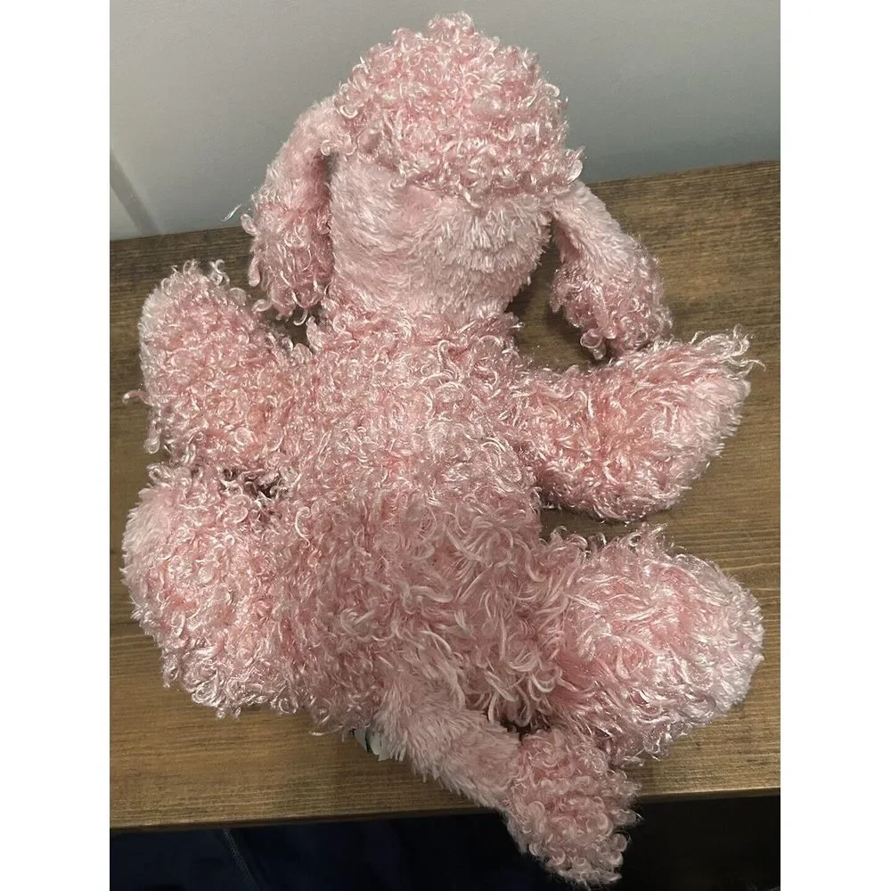 Ganz Webkinz Adopt A Pet HM107 Pink Poodle Stuffed‎ Plush Toy Puppy Dog